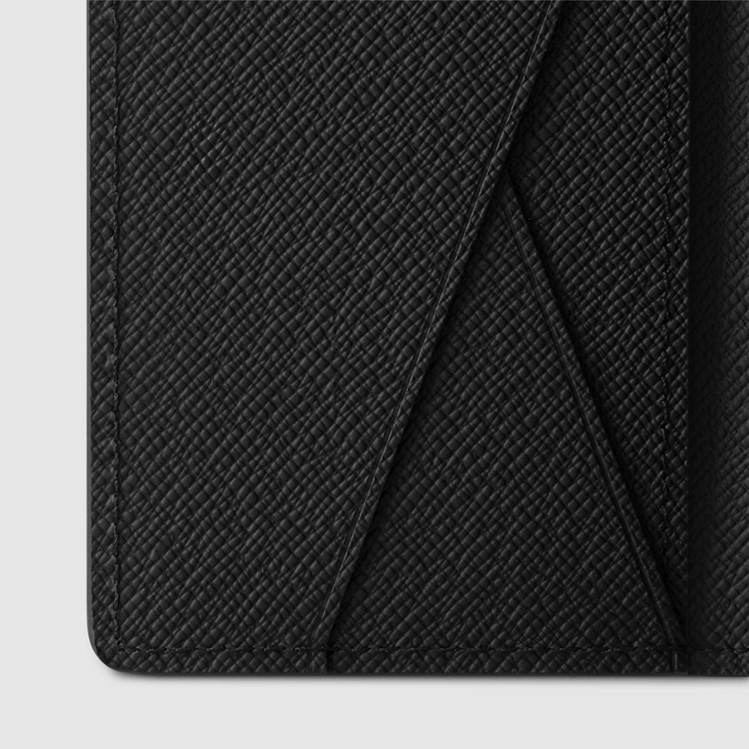 Ví Louis Vuitton Pocket Organizer Epi Nam Đen